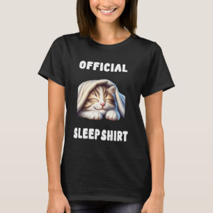 Gato - Camisa de dormir oficial de pijama camisola