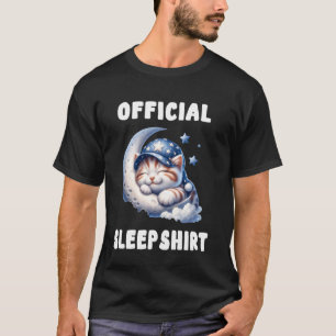 Gato - Camisa de dormir oficial de pijama camisola
