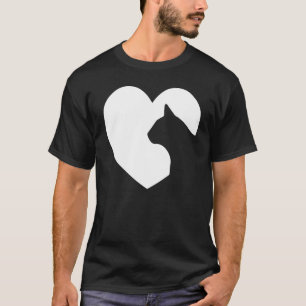 Gato Camiseta Gato Misterioso Amável Amoroso Por T