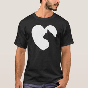 Gato Camiseta Misterioso Amável Gato Amoroso Todos