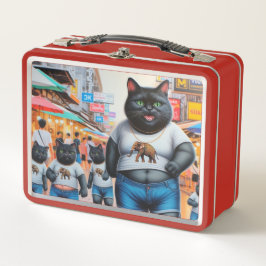 Gato com amigos na Tailândia