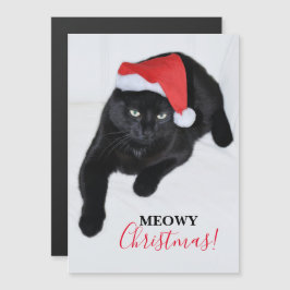 Gato com o Chapéu Vermelho de Papai Noel