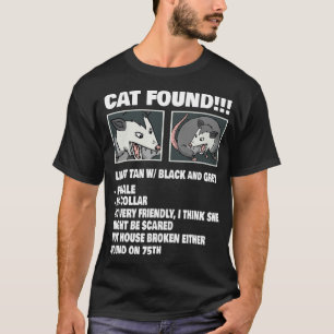 Gato De Camisa De Ogambá Encontrado Por Possum Me