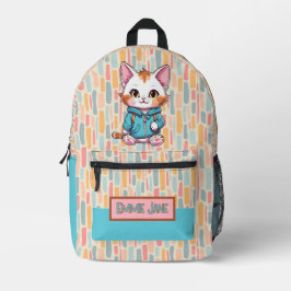 Gato-de-Criança, Rosa e Azul