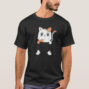 Gato de Gatinho em uma Bolsa Camisa Engraçada de G