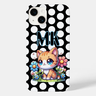 Gato de Gato de Gato de Gato Laranja-Gelado em Flo