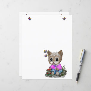 Gato de Gato e Borboleta