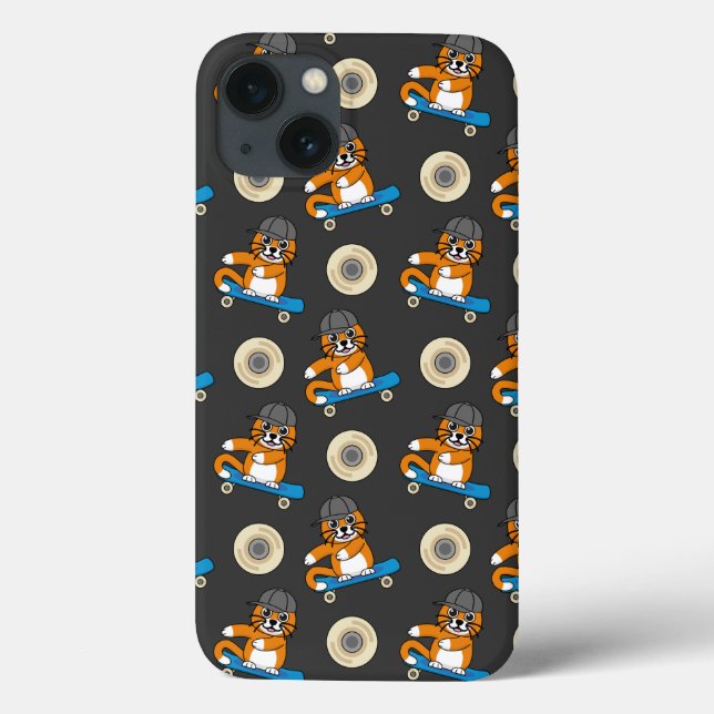 Gato de Laranja Cachorro em Cartoon (Verso)