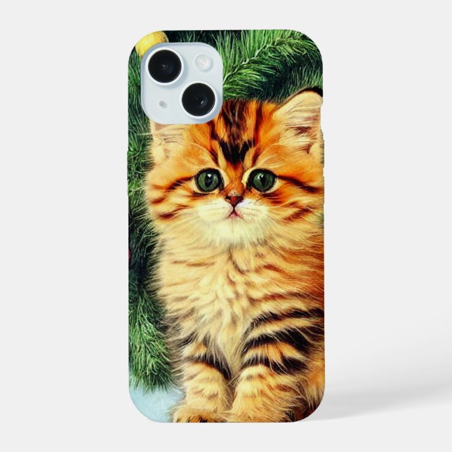 Gato de Natal Vintage (Verso)