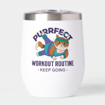 Gato de Workout Whimsical