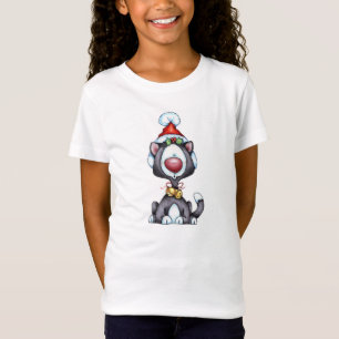 Gato do Natal - t-shirt