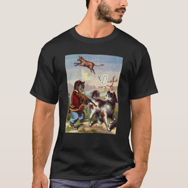 Gato e Camisa Rhyme para Crianças (Frente)