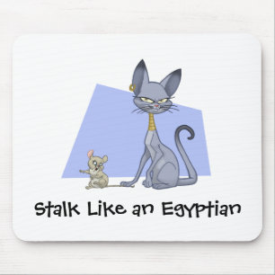 Gato egípcio Mousepad