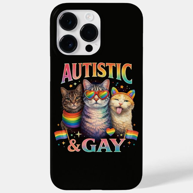 Gato Engraçado Autista e Gay (Verso)