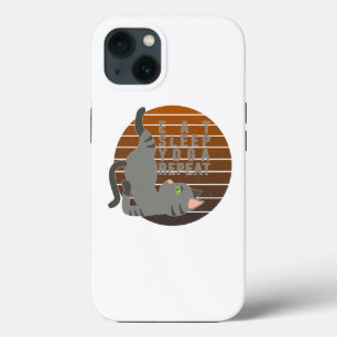 Gato engraçado bonito fazendo yoga. design de ioga
