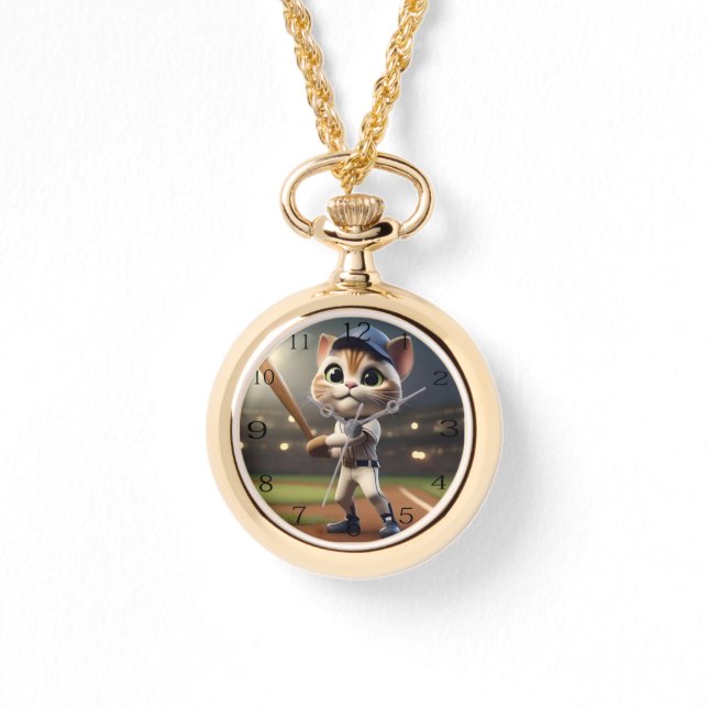 Gato Engraçado de Baseball, Garotas do Colar (Frente)