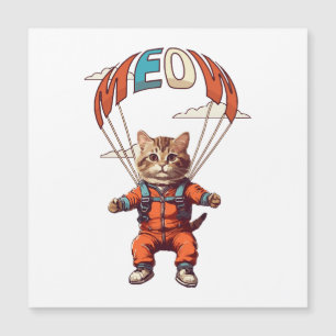 Gato Engraçado de Skydiving
