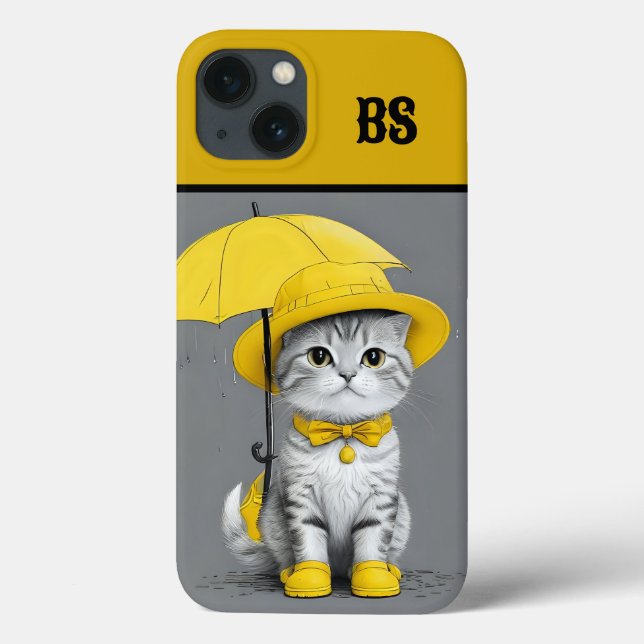 Gato Engraçado em Raízes de Chuva - Humor de Gato (Verso)