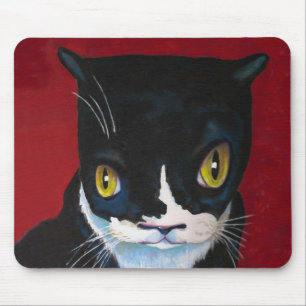 Gato engraçado Mousepad