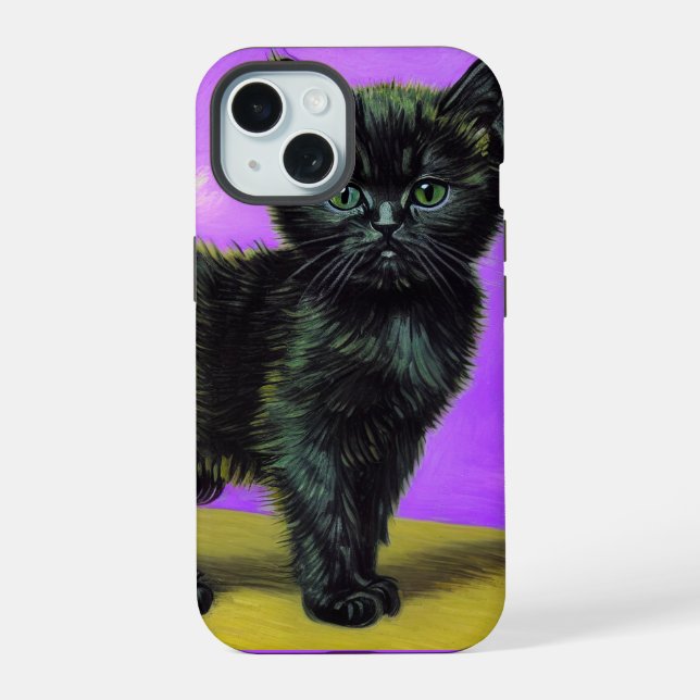 Gato Estilo Van Gogh (Verso)