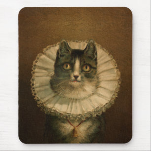 Gato extravagante Mousepad do vintage