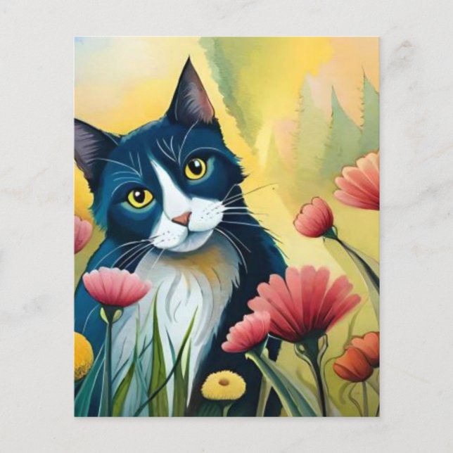 Gato FLoral (Frente)
