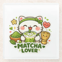 Gato Fofinho Amante de Matcha