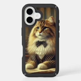 Gato Fofo de Terno "Amante de Gatos"