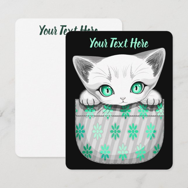 Gato, Gato, Gato e Playaking de uma Bolsa (Frente/Verso)