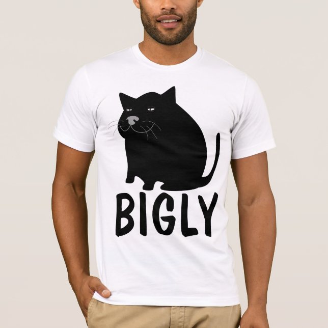 Gato Gelado, T-shirts Engraçadas (Frente)