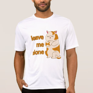 Gato gordo me deixa em paz, T-Shirt