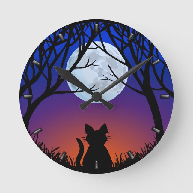 Gato Gordo Relógio Gato Gato Gato Gato Gato Vestid (Frente)