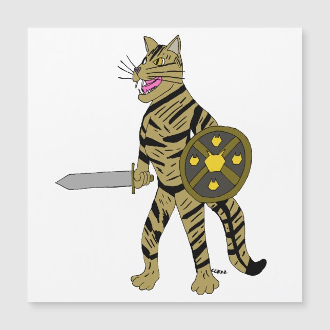 Gato Guerreiro (Frente)