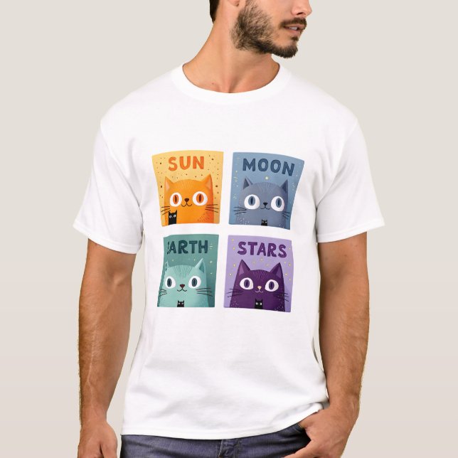 Gato Humoroso De Camisa De Gato Engraçada (Frente)