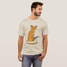 Gato Laranja, Camiseta masculina T 
