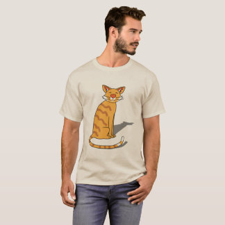 Gato Laranja, Camiseta masculina T 
