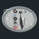 Gato legal moderno do MCM do meio século atômico<br><div class="desc">Artigos maiores em minha loja!</div>