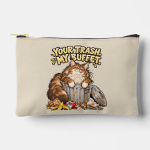 Gato Maine Coon Engraçado - Seu Lixo Meu Bufê