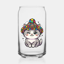 Gato Marroquino Amazigh Kawaii Fofo Chapéu Tecido 