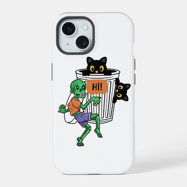 Gato Medroso Halloween (Verso)