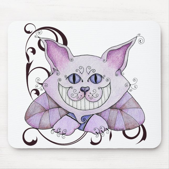 Gato Mousepad de Cheshire (Frente)