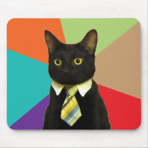 Gato Mousepad Meme do negócio