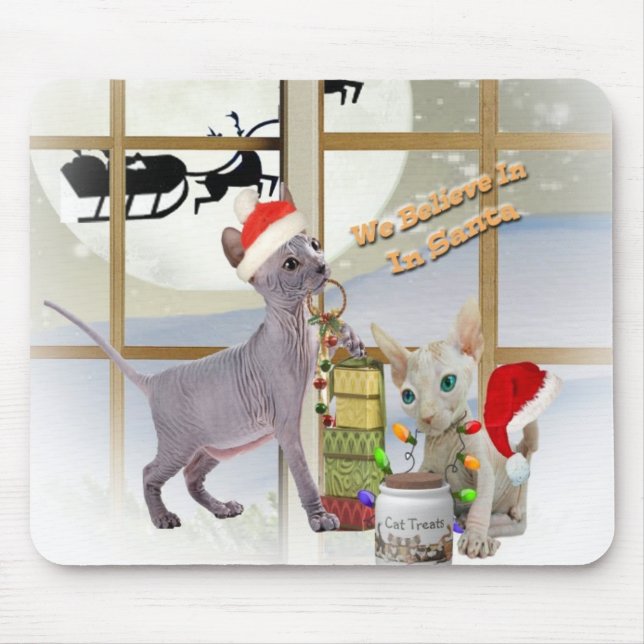 Gato Mousepads de Sphynx (Frente)