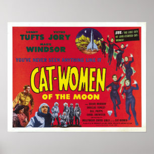 Gato - Mulheres do Poster da Lua