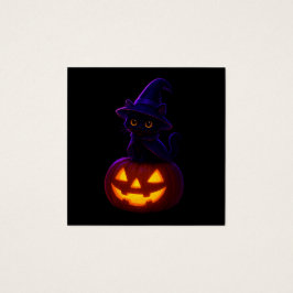 Gato Negro e Abóbora - Halloween Exclusivo