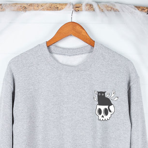 Gato Negro na Camisa do Caveira, Dia das Bruxas Bo