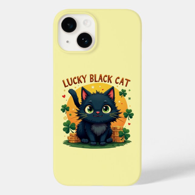 Gato Negro Sortudo: Rua. Vestido do Dia de Patrick (Verso)