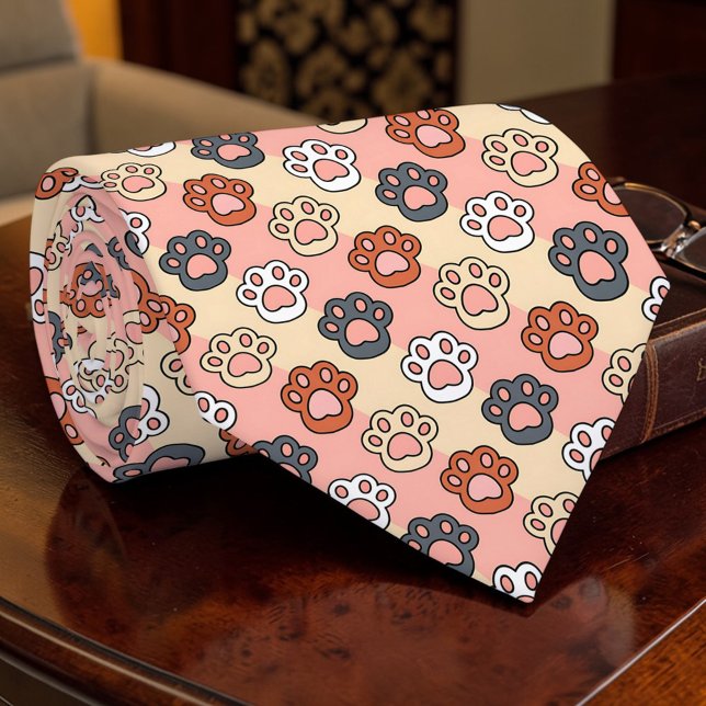 Gato Pata Gravata Retro Personalizada (Criador carregado)
