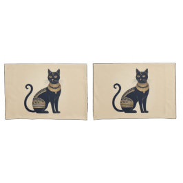 Gato Preto Creme Inspirado no Egito