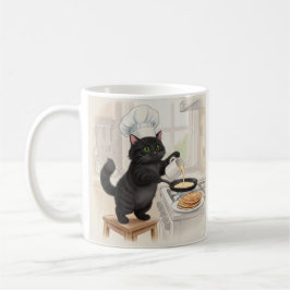 Gato Preto da Cozinha da Kitty, Caneca de Café